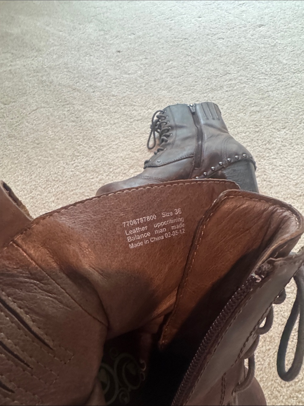 Dansko Women's Dark Brown Lace-Up Platform Boots - Picture 8 of 11